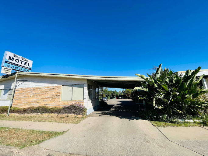 Front of property, Wee Waa Motel, Narrabri