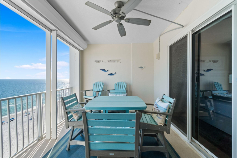 Outdoor dining 2, Regency Isle Penthouse 1202, Escambia