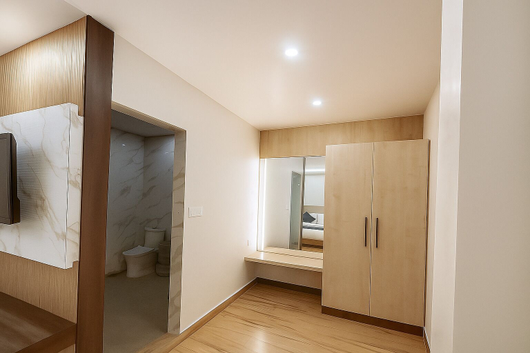 Wardrobe 2, Hotel Manglam Inn Near CCS International Airport, Lucknow