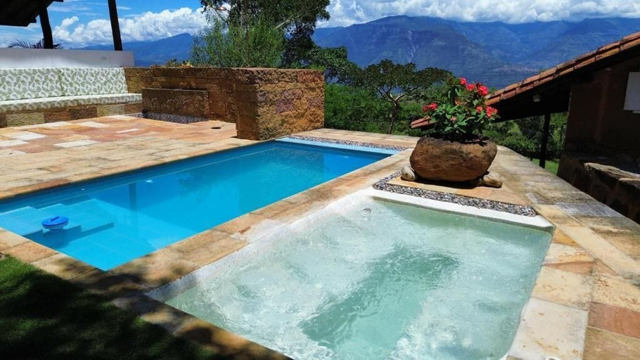 Pool 5, B&B Buenavista Barichara, Barichara