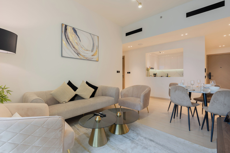 Living area 3, Binghatti Heights Residences- JVC, Dubai