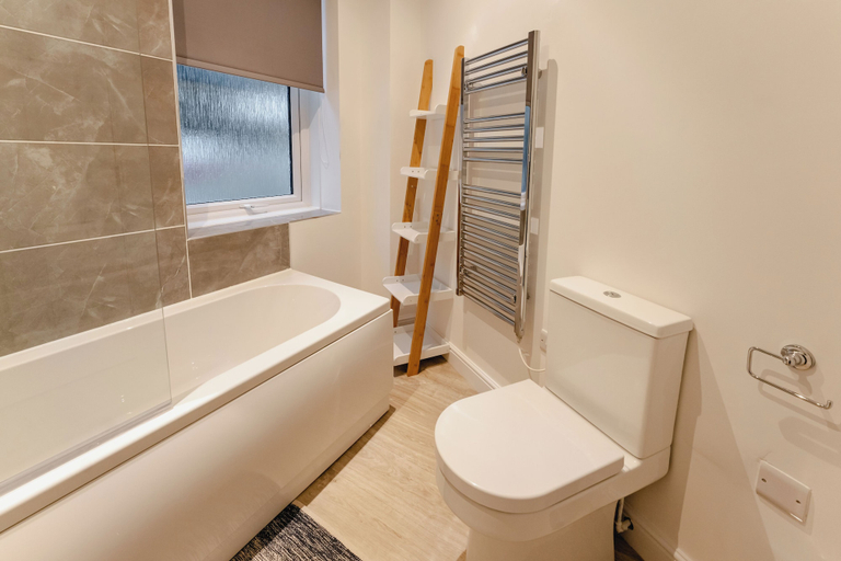 Bathroom 3, Prescott Court by Guestz, Calderdale