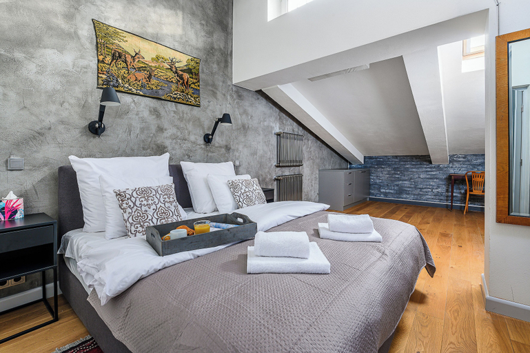 Bedroom 2, P&O Apartments Chmielna 14, Warsaw