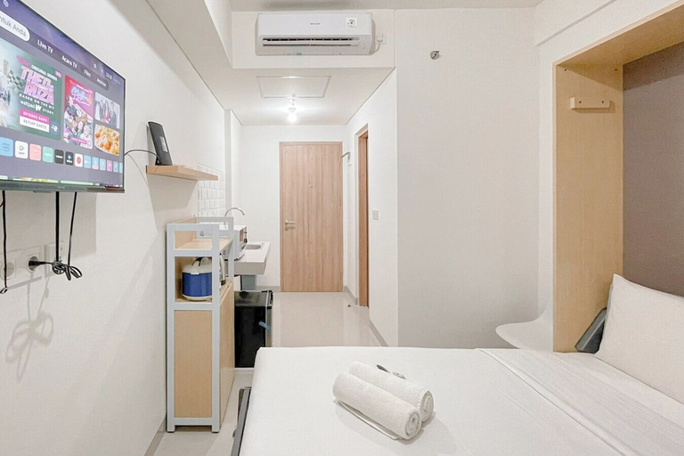 Bedroom 3, Studio (No Kitchen) Apartment At Bandaraya - Tallasa City Makassar Near Unhas, Makassar