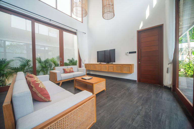 Living area 4, 3BedRoom Lucky Lotus Villa Private Pool, Denpasar