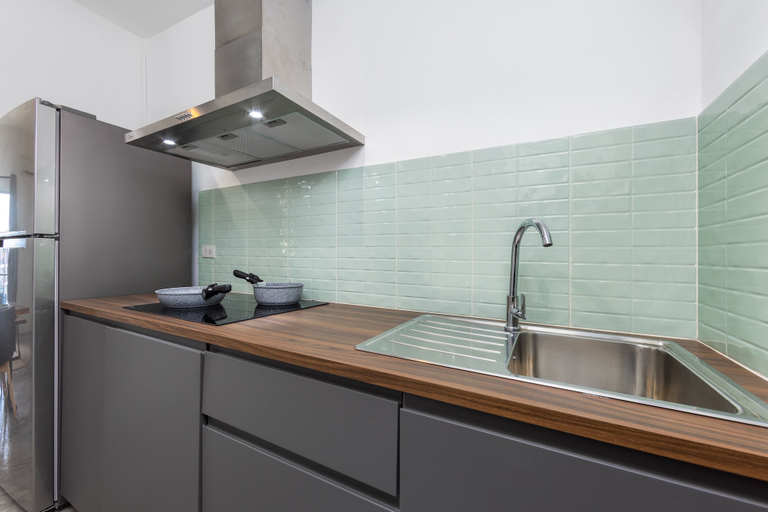 Private kitchen 4, 2 Bdr SEAVIEW condo on Bangrak beach, Ko Samui
