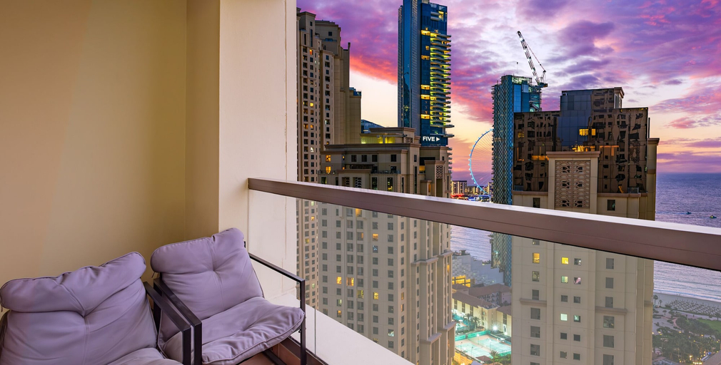Balcony, LUX The Murjan Sea View Suite 2, Dubai