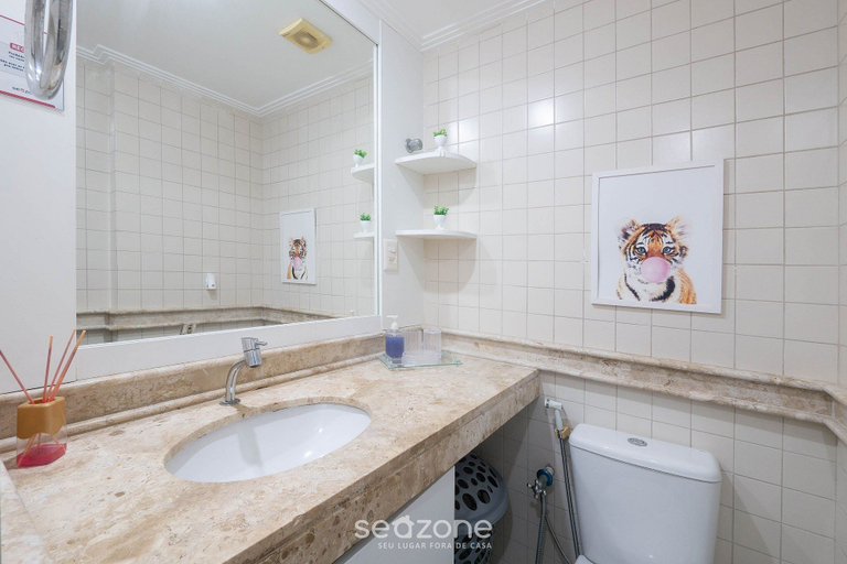 Bathroom 5, Apt With Balcony in a Condo With Pool Aci0320, Salvador