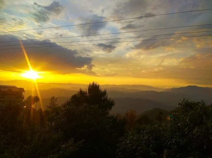 City view from property 2, Hotel Kaafal Cottage Ranikhet, Almora