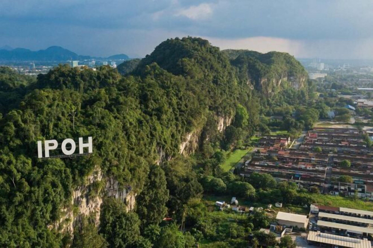 Aerial view, Apartment Casa Klebang Fully Aircon Blissful Suite, Kinta