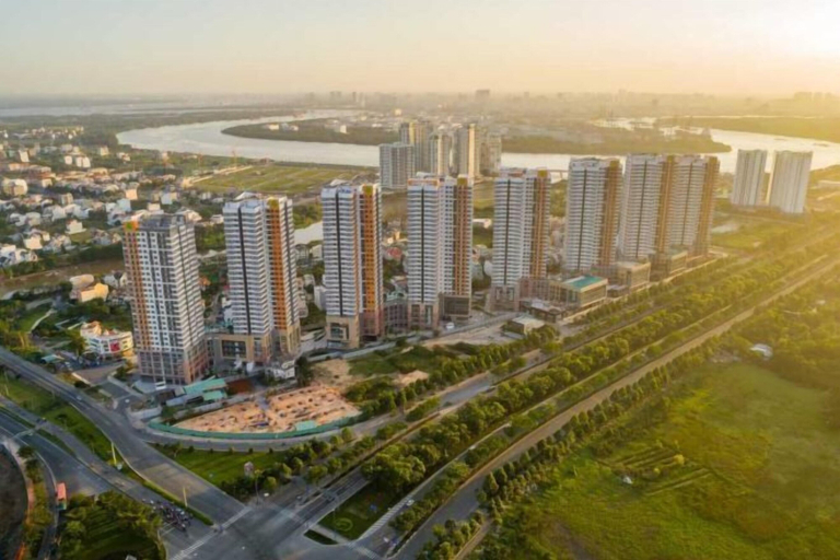 Aerial view, DingDong Homes - The Sun Avenue, District 2