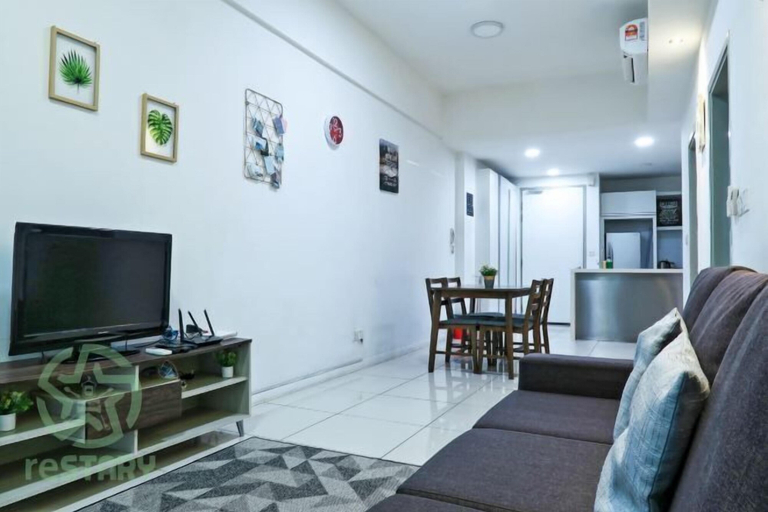 Living area 2, reStary Tropical Themed Homestay, Kota Kinabalu