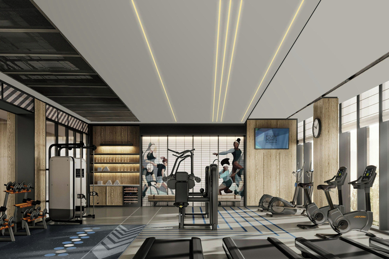 Fitness facility, Four Points By Sheraton Wuhan Optics Valley, Wuhan