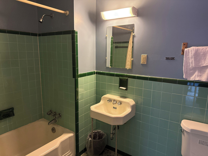 Bathroom 3, Shady Grove Motel, Hanover