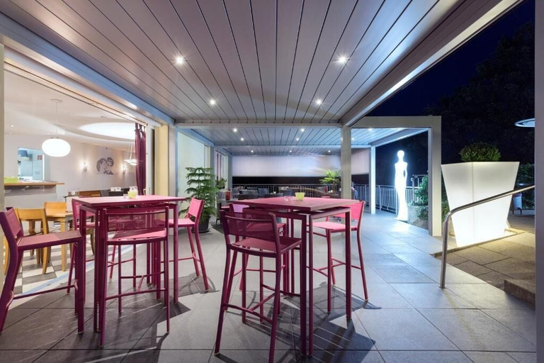 Outdoor dining 2, Bellevue, Porrentruy
