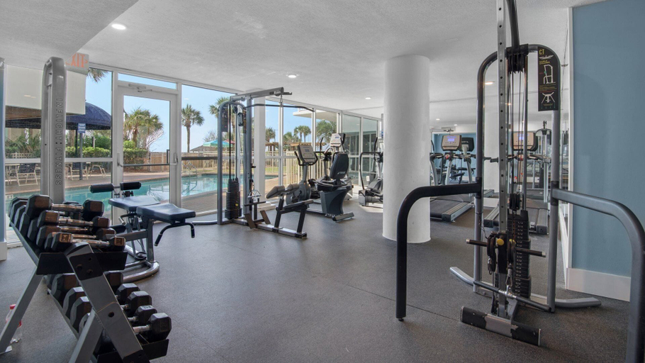 Fitness facility, Pelican Beach 0210 1 Bedroom Home, Okaloosa