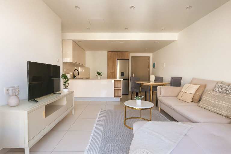 Living area 4, Joli Appartement a Sidi Yahia, Bouzareah