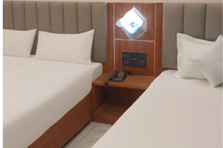 Room 2, Hotel Radhika, Gir Somnath
