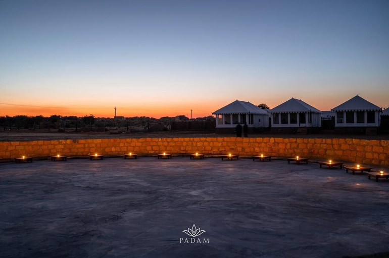 Front of property 2, PADAM DESERT CAMP. JAISALMER, Jaisalmer