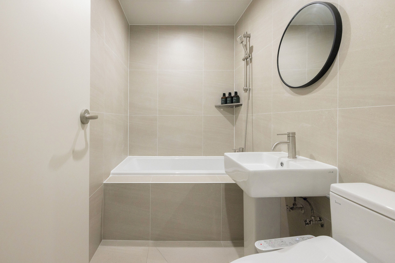 Bathroom 5, Hotel Rivmont Danyang by AANK, Yeongwol