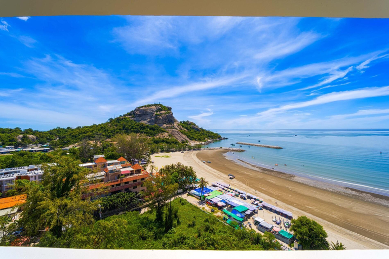 View from room 4, Beachfront 2 bed Condo with Seaview BW2, Hua Hin