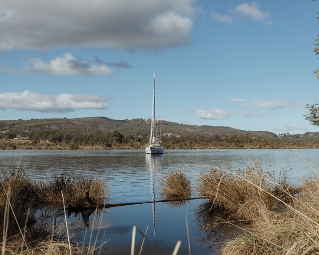 Primary image, Boat Reflections, Huon Valley