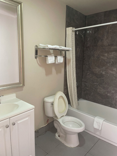 Bathroom 5, Western Skies Motel, Dallas