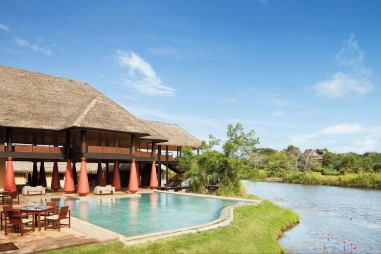 Outdoor pool, Jetwing Vil Uyana, A Luxury Reserve, Dambulla