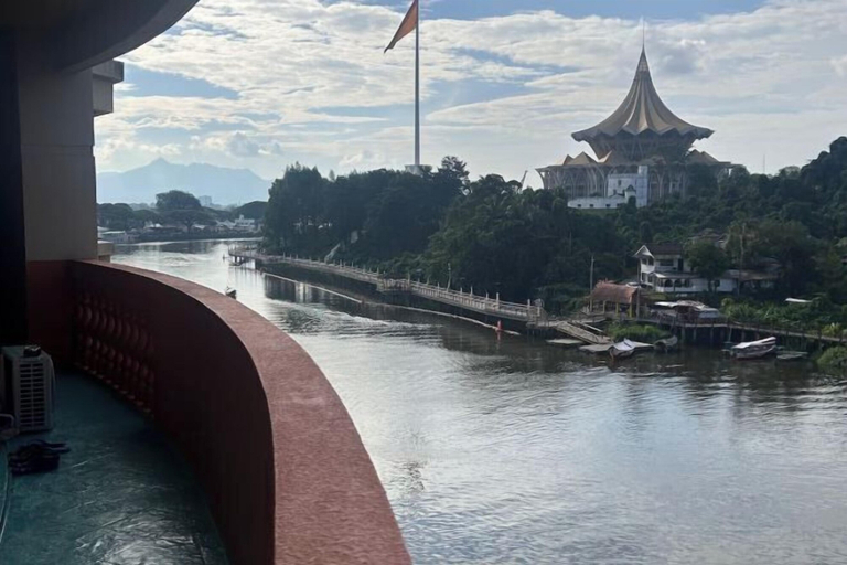 View from property, Nicely Riverbank suites 405 @Riverview, Kuching