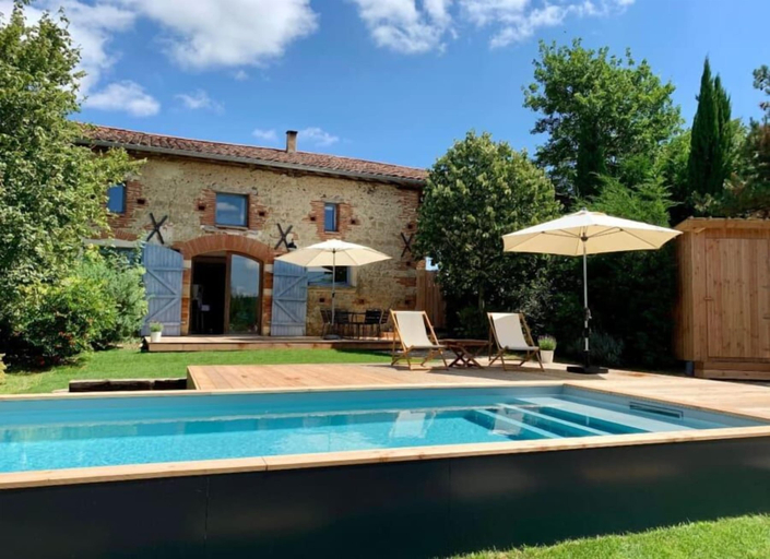 Outdoor pool 4, Maison Monsieur Léger Maison de vacances, Haute-Garonne