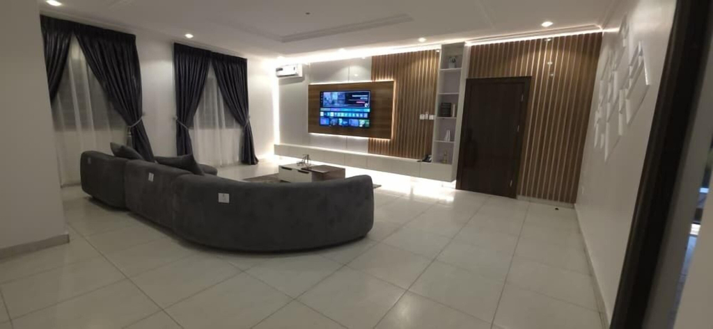 Living area 3, 7th Rest Luxury Apartments, Ikeja