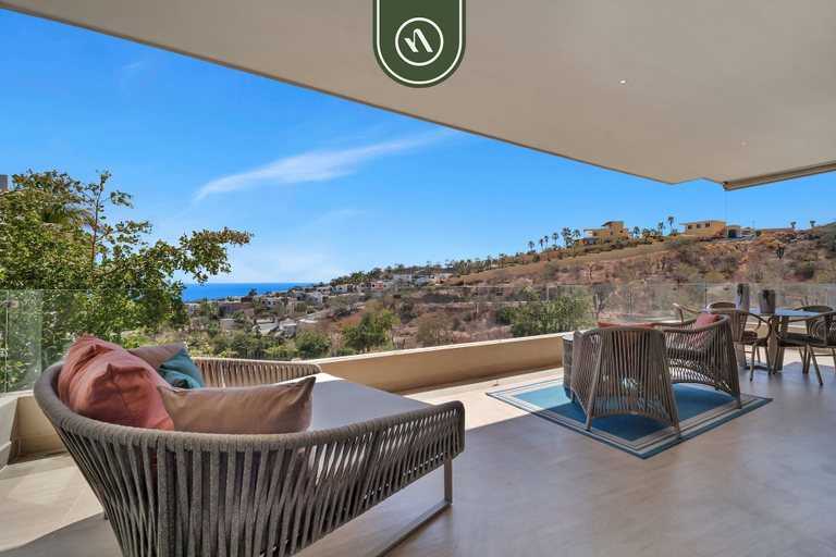 Outdoor dining 5, Oceanview 3 BR Condo - Pool - View of the Desert, La Paz