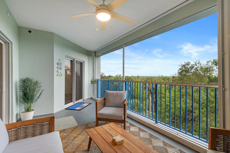 Terrace/patio, Oceanwalk 9-302, Volusia