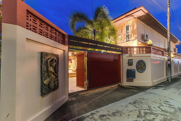 Front of property, 3BR Villa Pool Garden Near Beach V225, Phuket Island