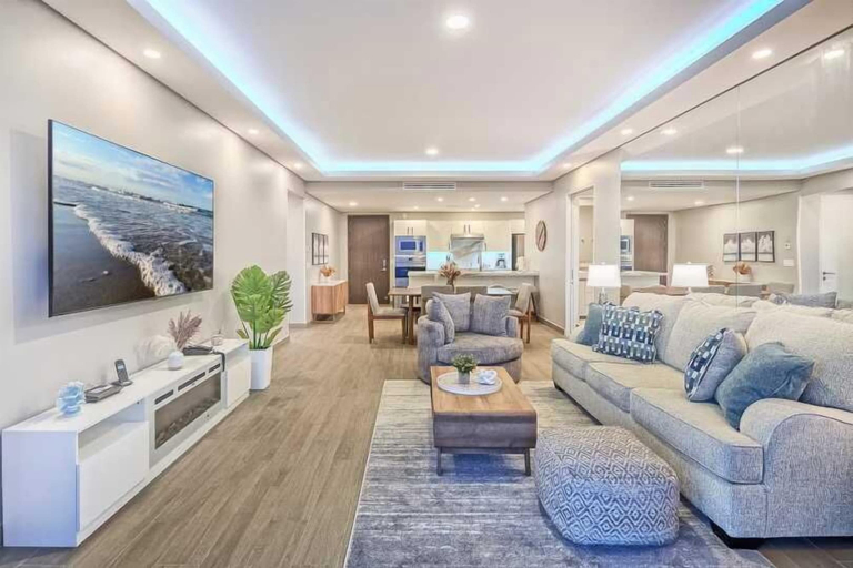 Living area, Encantame Towers Viento 902, Puerto Peñasco