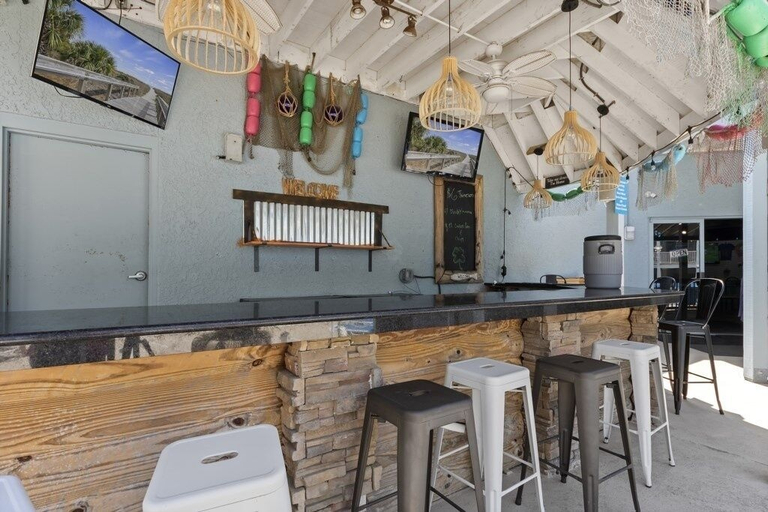 Bar (on property), Snow Lion On The Beach 2 Bedroom Villa by RedAwning, Beaufort