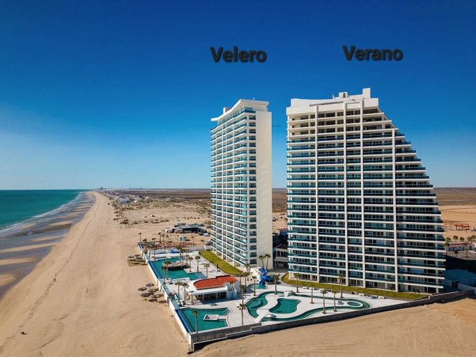 Exterior 2, Splash in The New Lazy River/stay in Modern Luxury Encantamae C 402, Puerto Peñasco