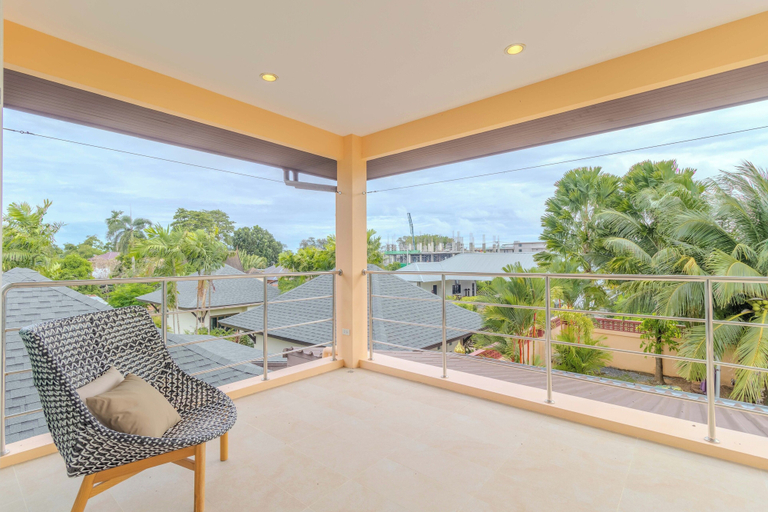Balcony 5, 3BR Villa Pool Garden Near Beach V225, Phuket Island
