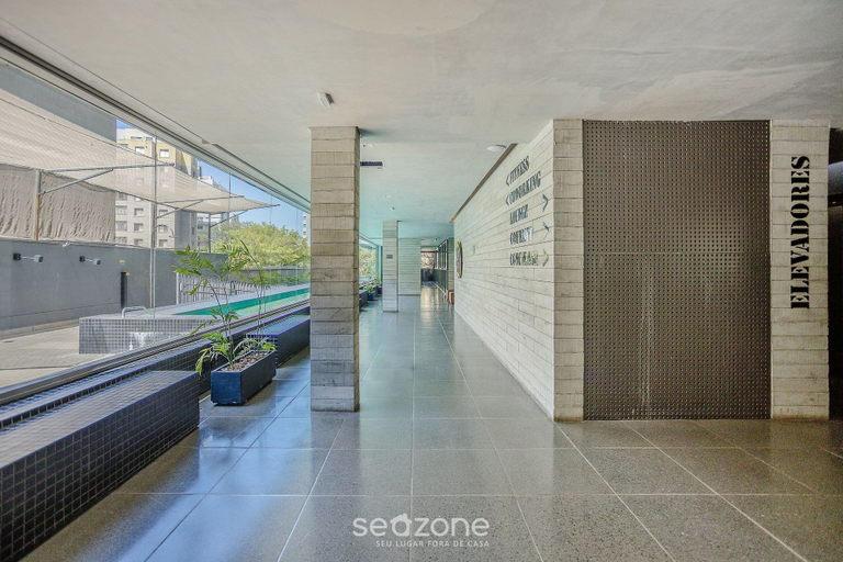 Property grounds, Your Complete Stay in a Building With a Pool Just Steps From the Subway - FRE, São Paulo