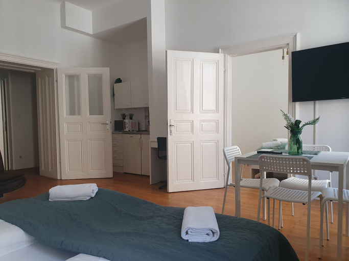Room 3, Modern 2BR Apartment Near Rennweg, Wien