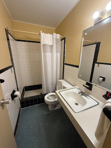 Bathroom 3, Motel Masquerade, Avoyelles