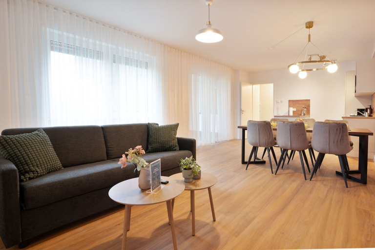 Living area 3, Premium Apartments I home2share, Osnabrück