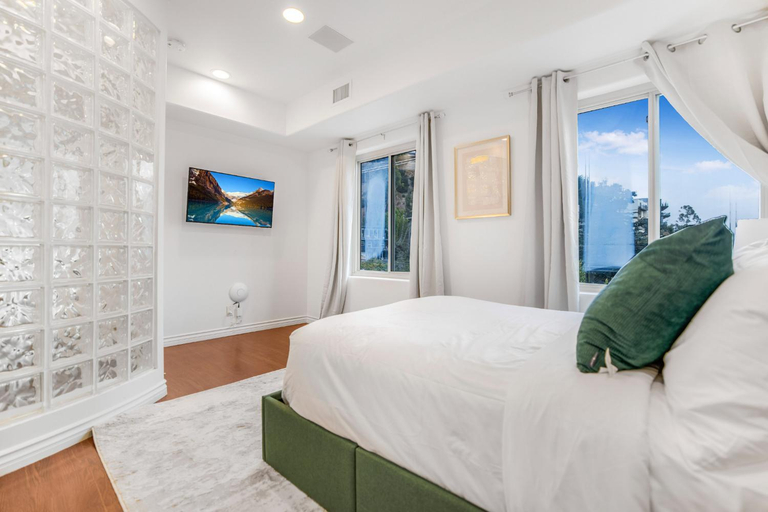 Bedroom 2, Franklin Mediterranean Villa, Los Angeles