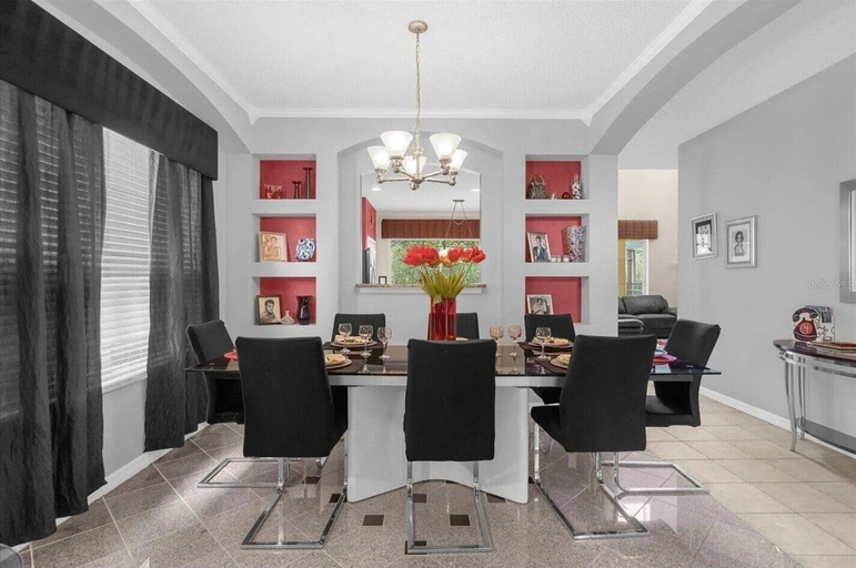 Dining 4, 2767lkd-emerald Island Resort 7 Bedroom Home, Osceola