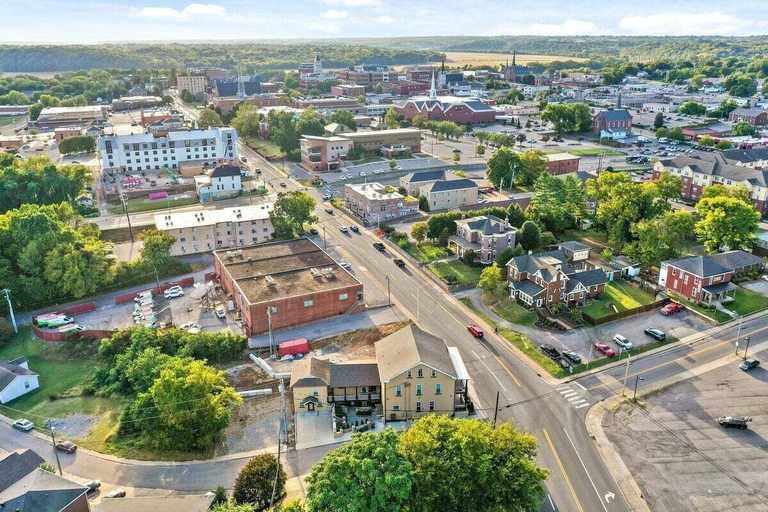 Aerial view 4, Todd's Place in Downtown Clarksville, Montgomery