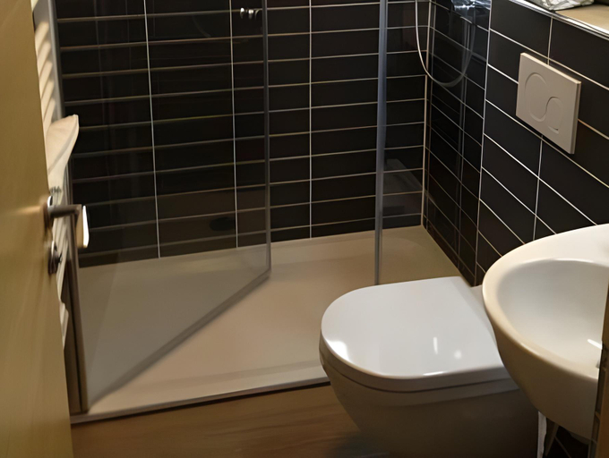 Bathroom 3, Hotel Zum Ritter, Offenbach