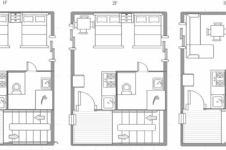 Floor plan 4, hoshino homestay, Osaka