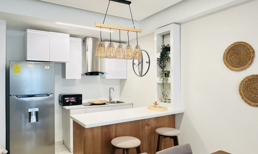 Private kitchen, Boca Beach Residence 303, Boca Chica