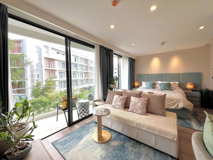 Room 3, 1BR 5Min Walk to BeachPool&Gym C243, Pulau Phuket
