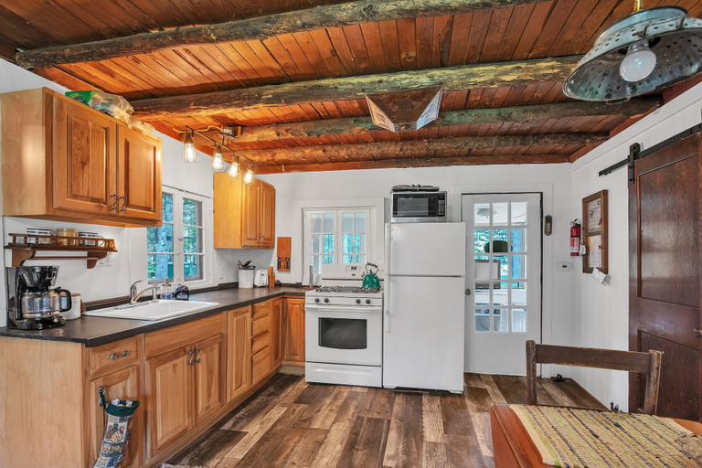 Private kitchen 5, Rustic Willow Retreat - Outdoor Adventures 2 Bedroom Cabin by RedAwning, Oneida
